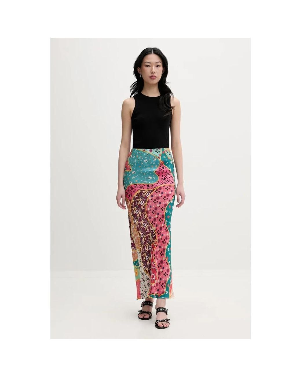 Maxi Skirts Never Fully Dressed de color Red