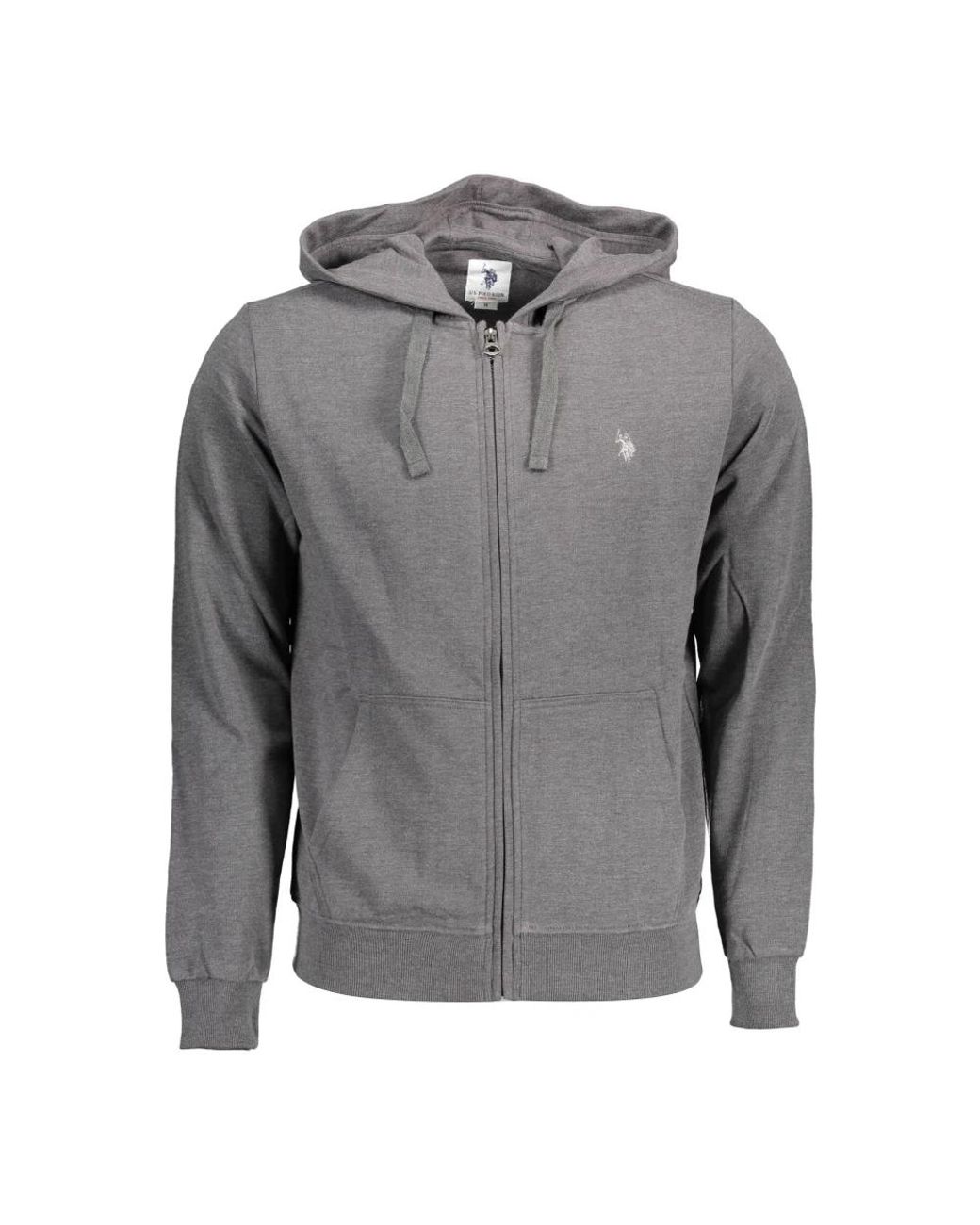 U.S. POLO ASSN. Gray Zip-Throughs for men