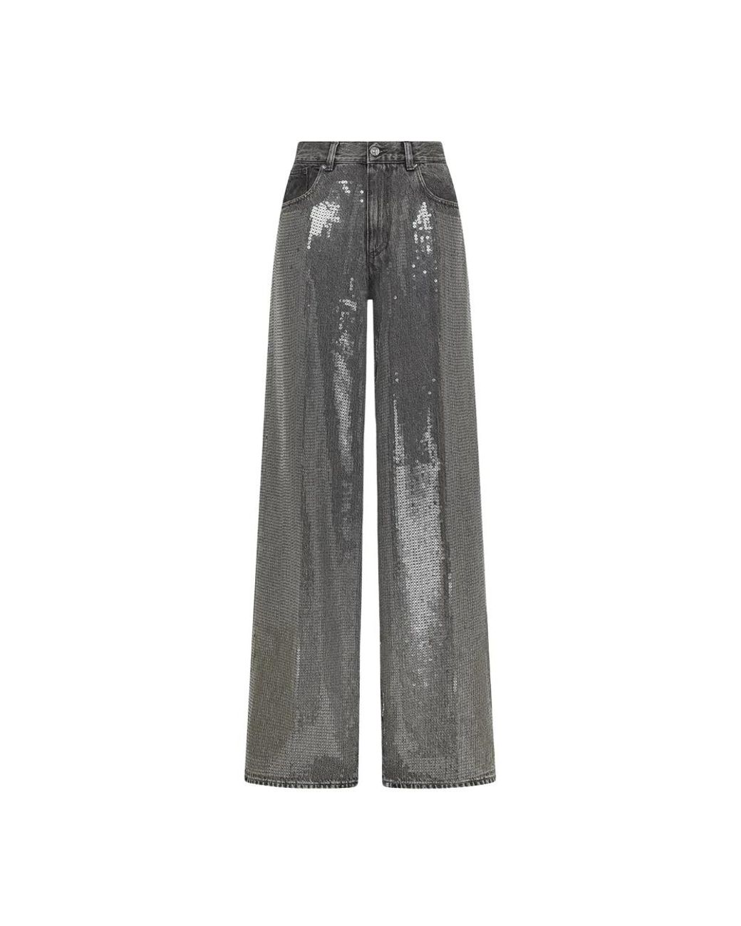 Nine:inthe:morning Gray Wide Trousers