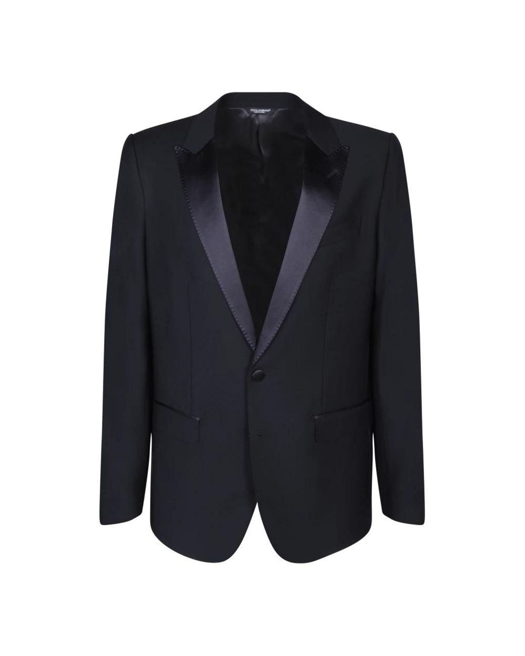 Dolce & Gabbana Black Single Breasted Suits for men