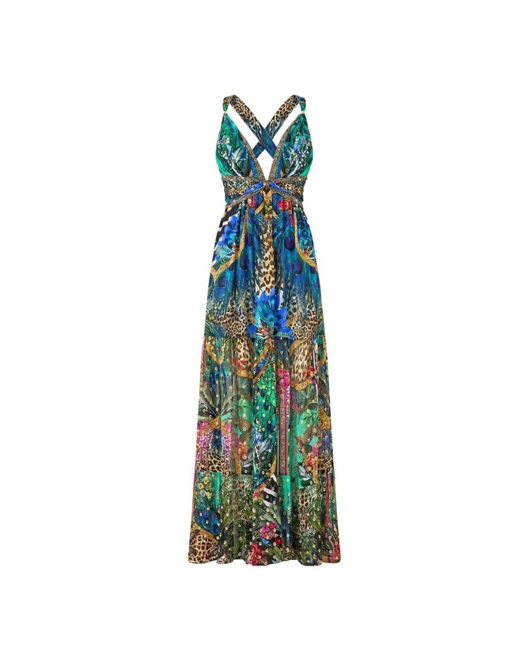 Camilla Blue Maxi Dresses