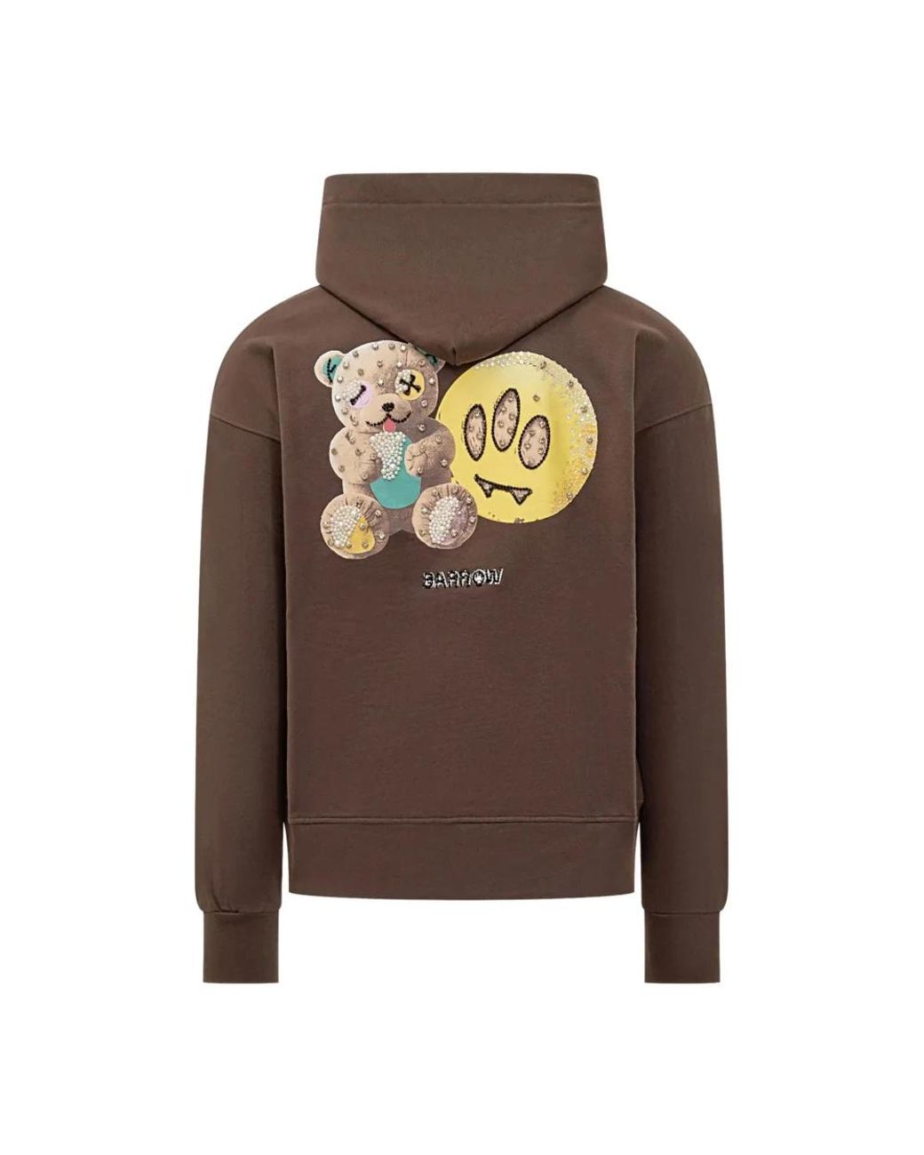 Barrow Brown Hoodies for men