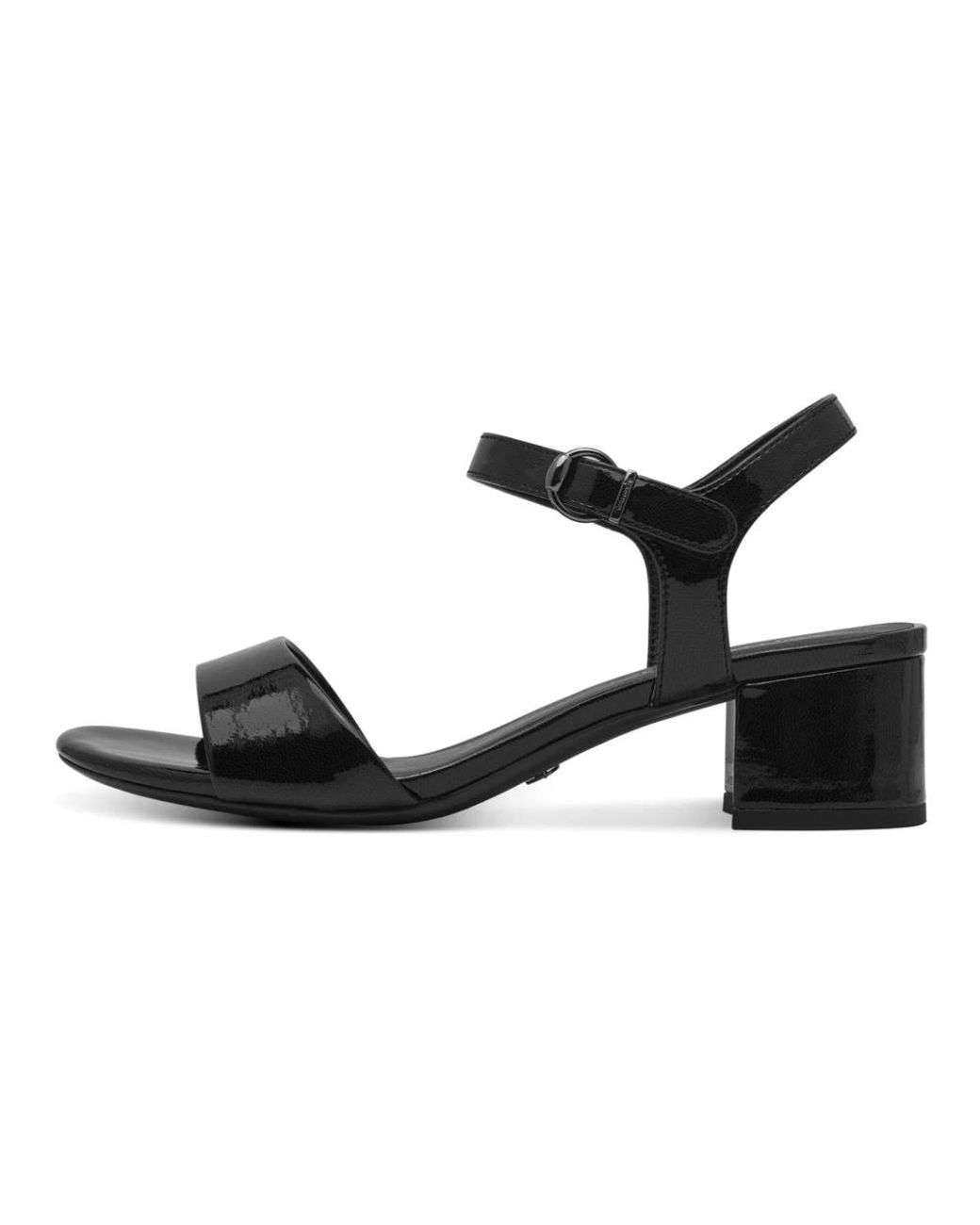 Tamaris Black High Heel Sandals