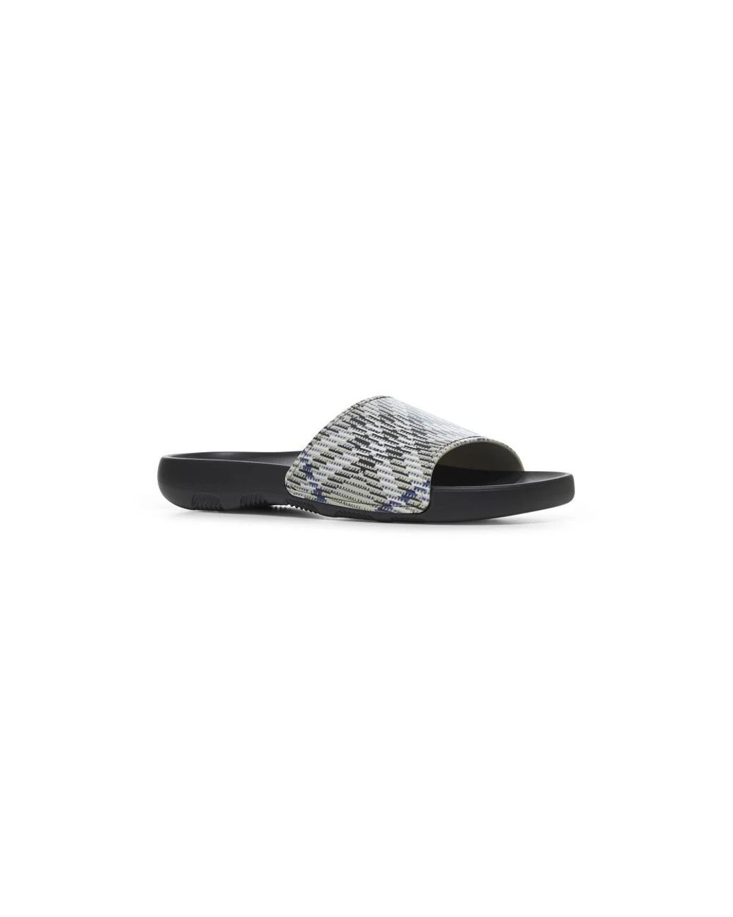 Burberry Gray Sliders for men