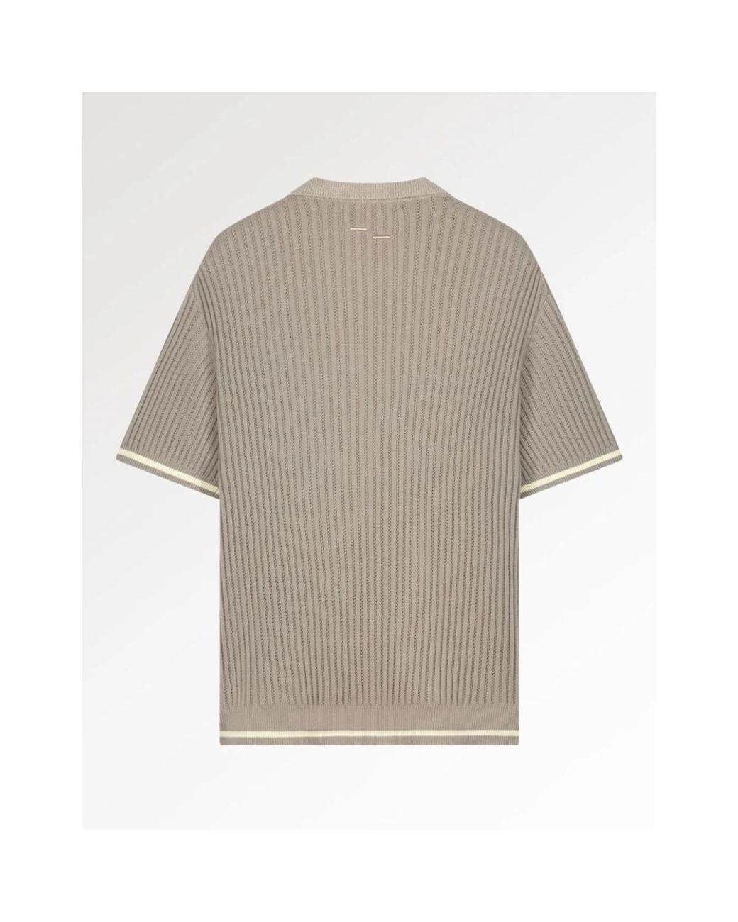 Filling Pieces Gray Round-Neck Knitwear for men