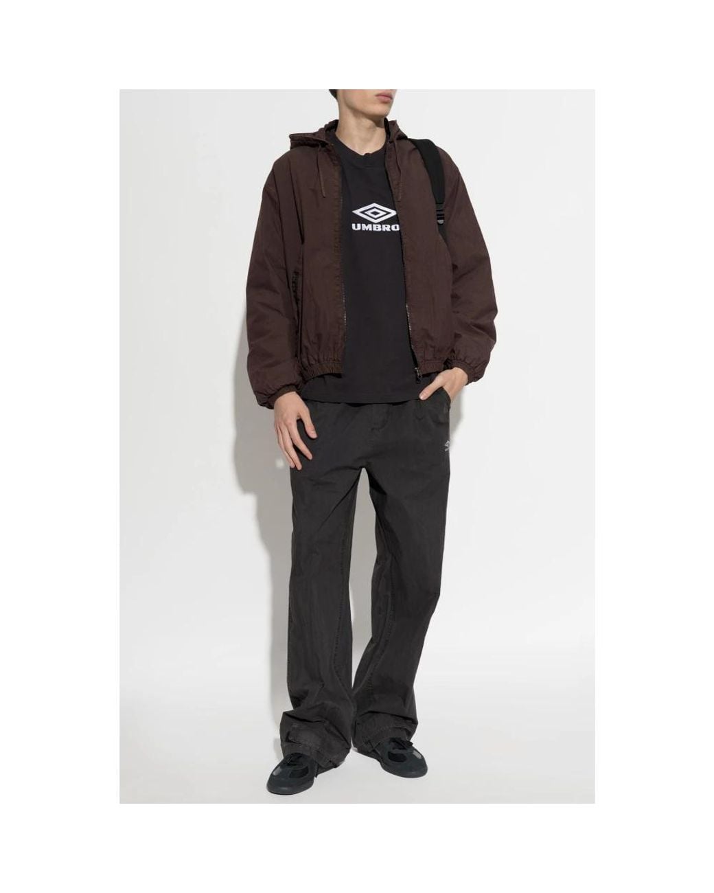 Wind Jackets Umbro pour homme en coloris Brown