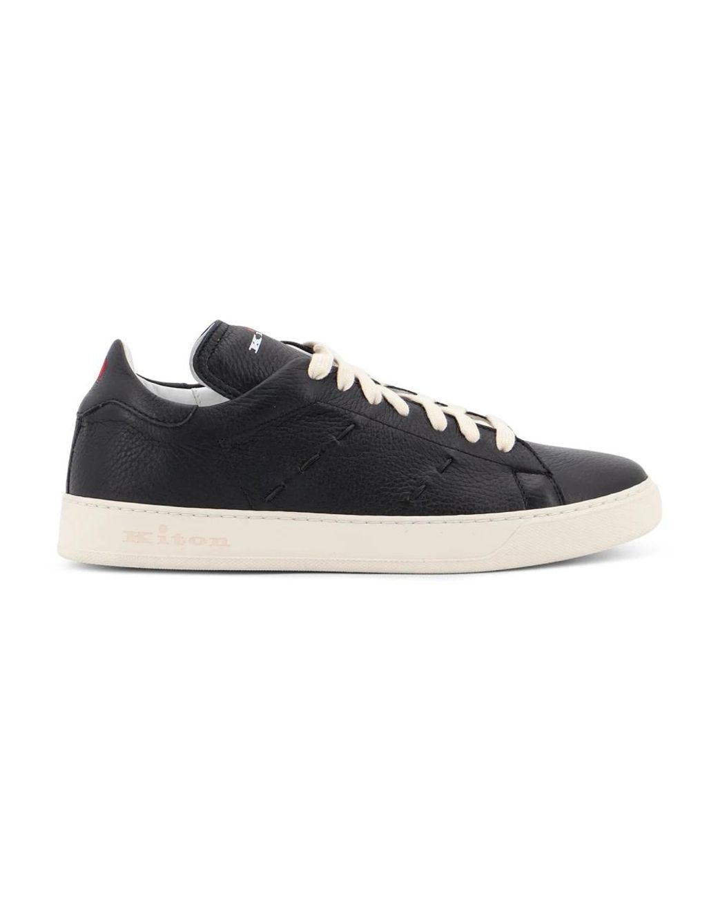 Kiton Black Sneakers for men