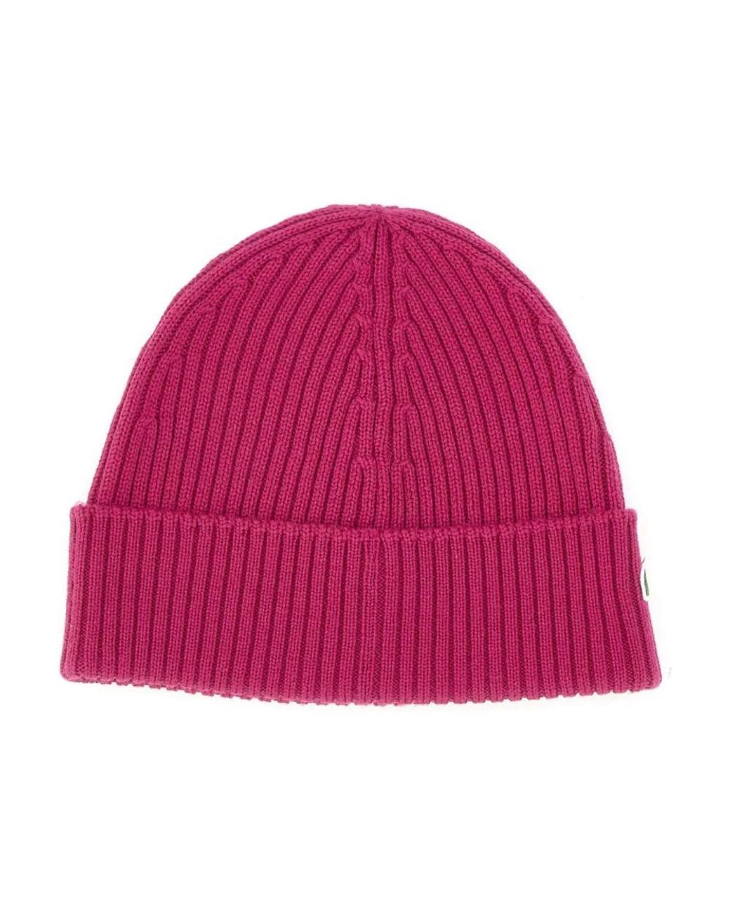 Beanies Lacoste de color Pink