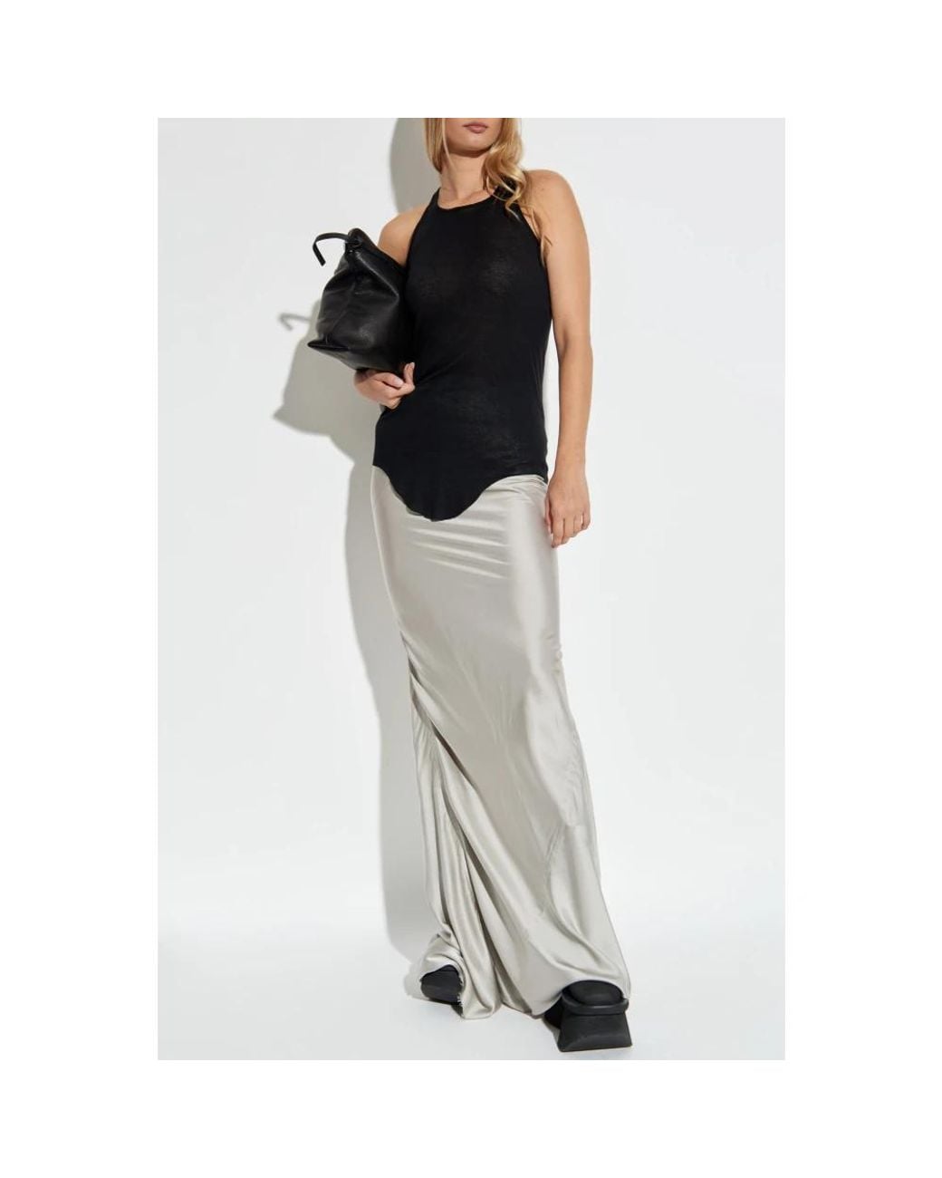 Rick Owens Top Basic in het Black