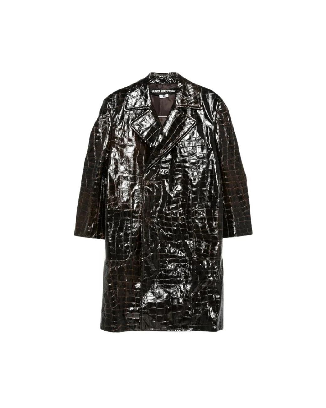 Junya Watanabe Black Double-Breasted Coats