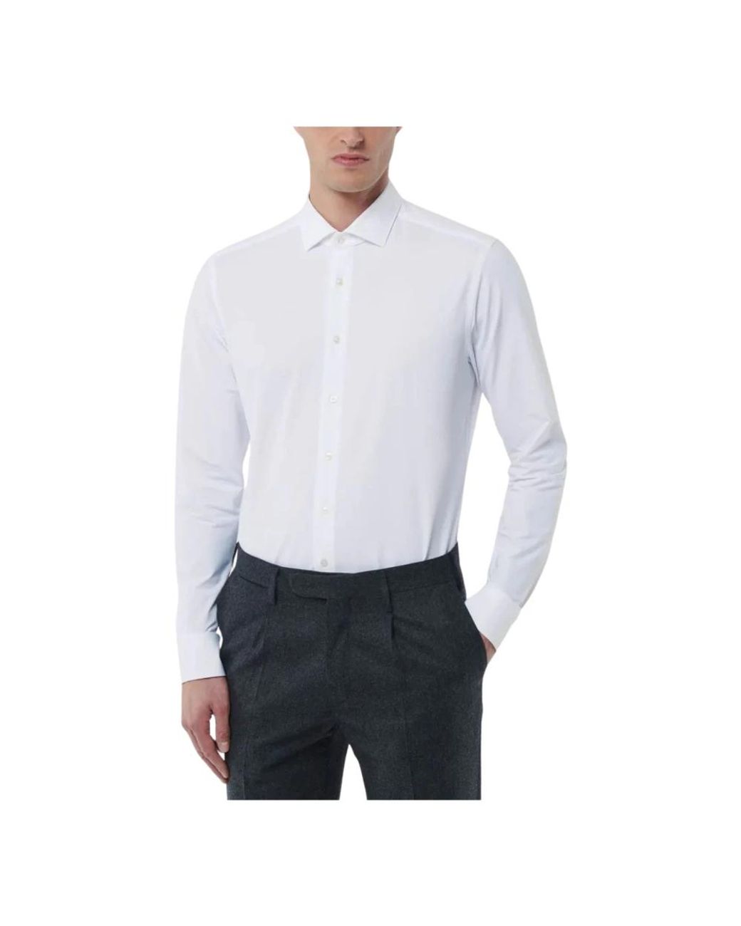 Xacus White Formal Shirts for men