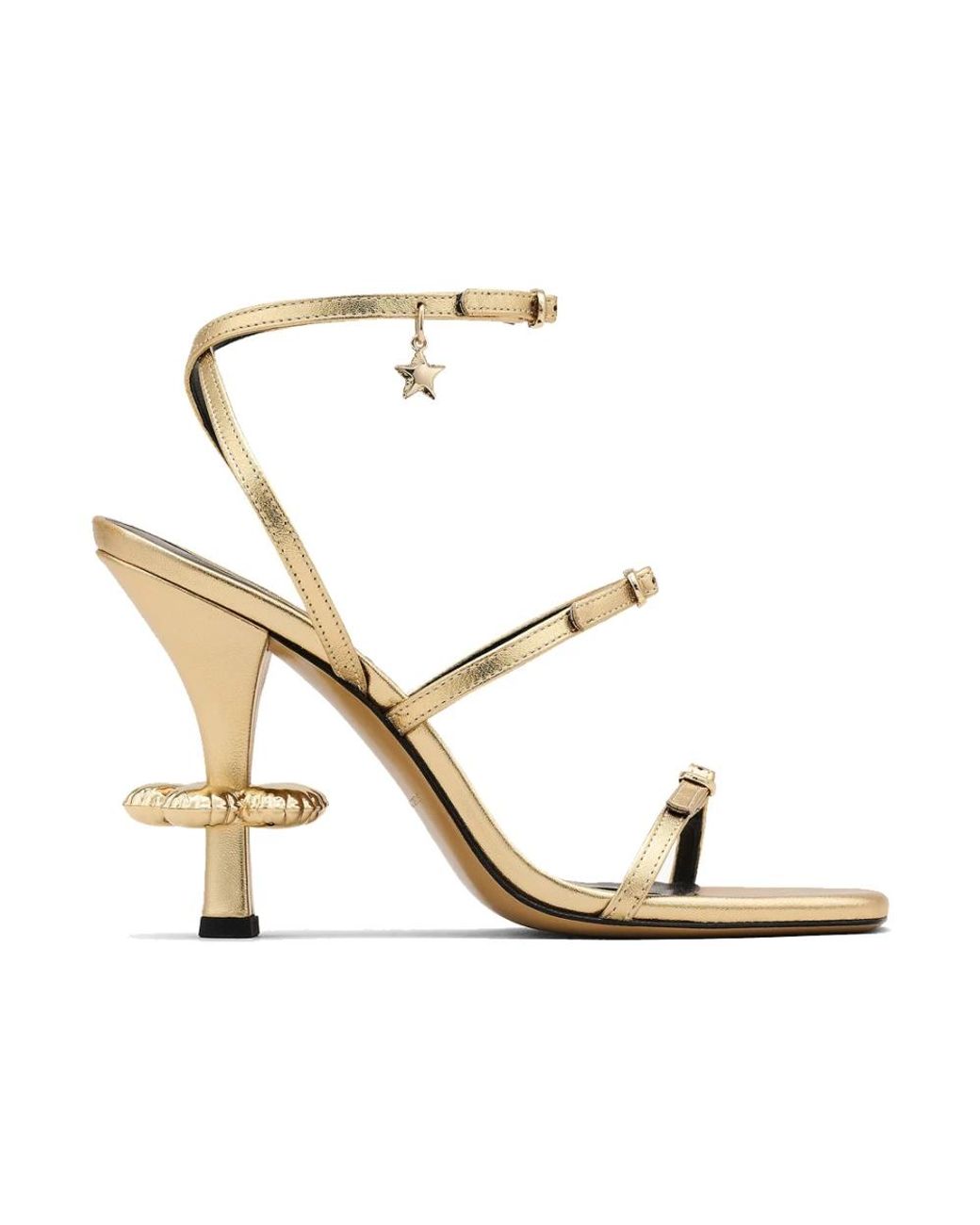 Marc Jacobs Metallic High Heel Sandals