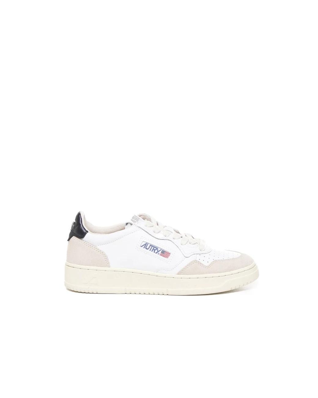 Autry White Medalist Low Sneaker