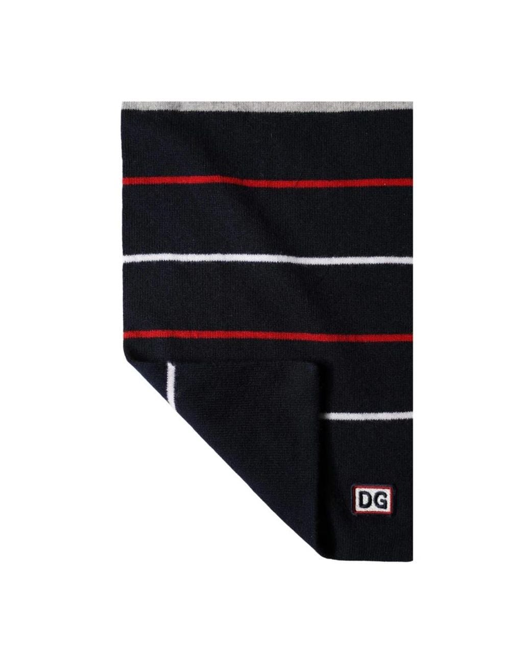 Dolce & Gabbana Blue Winter Scarves