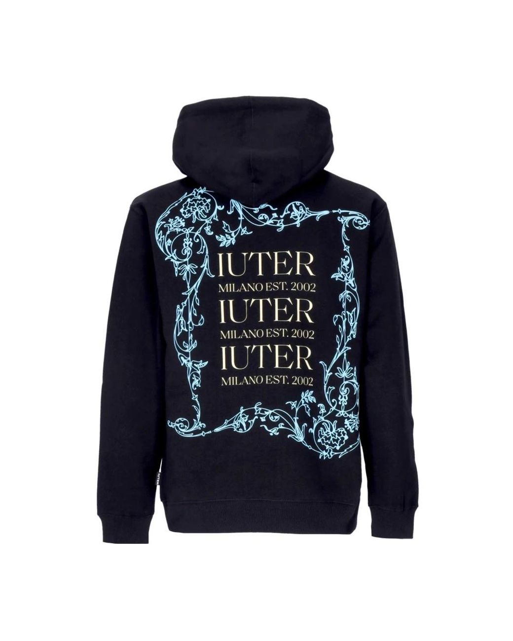 Iuter Blue Hoodies for men