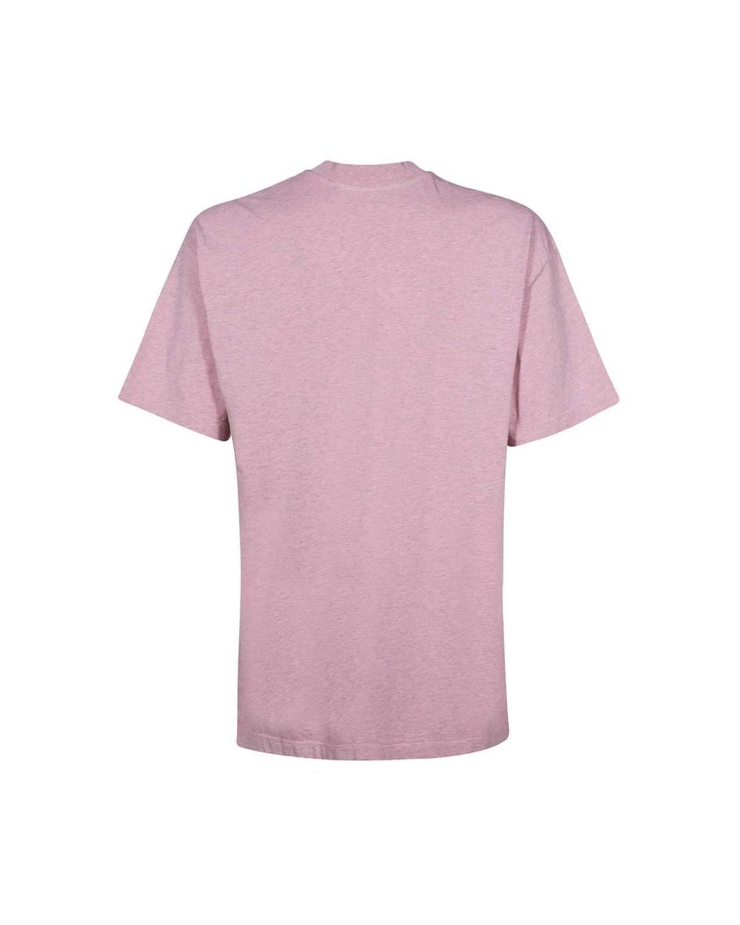 MSGM Pink T-Shirts for men