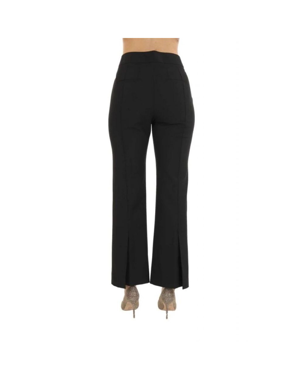 Marella Black Wide Trousers