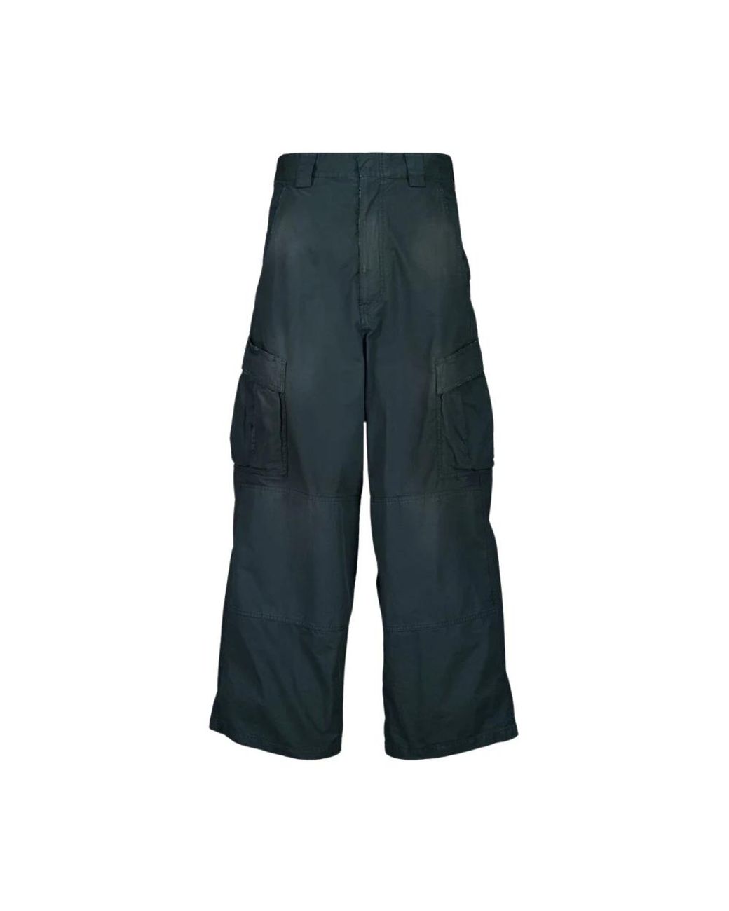 Balenciaga Blue Wide Trousers for men