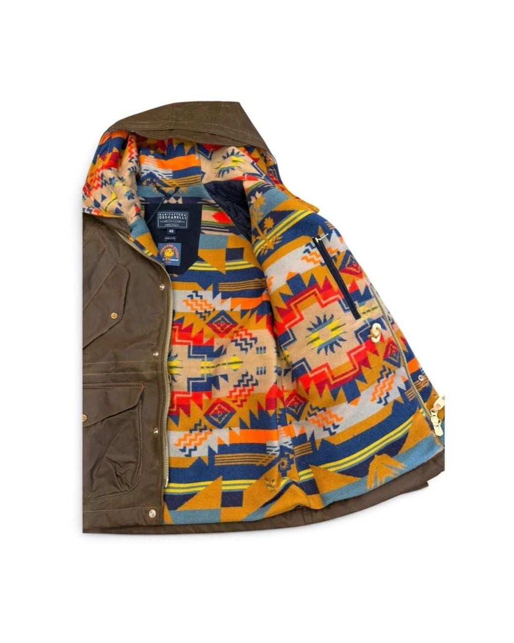 Manifattura Ceccarelli Green Parkas for men
