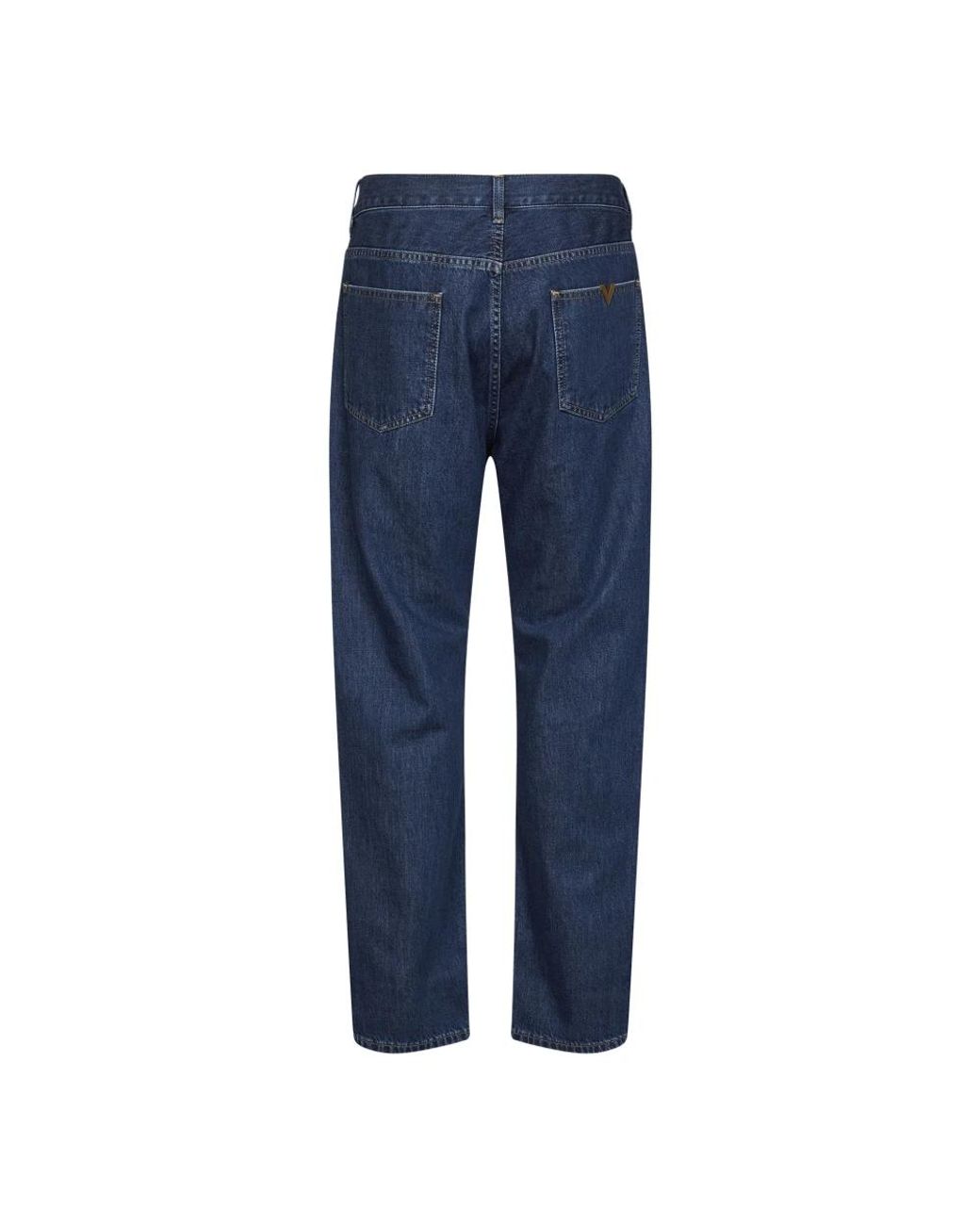 Valentino Blue Straight Fit Jeans for men