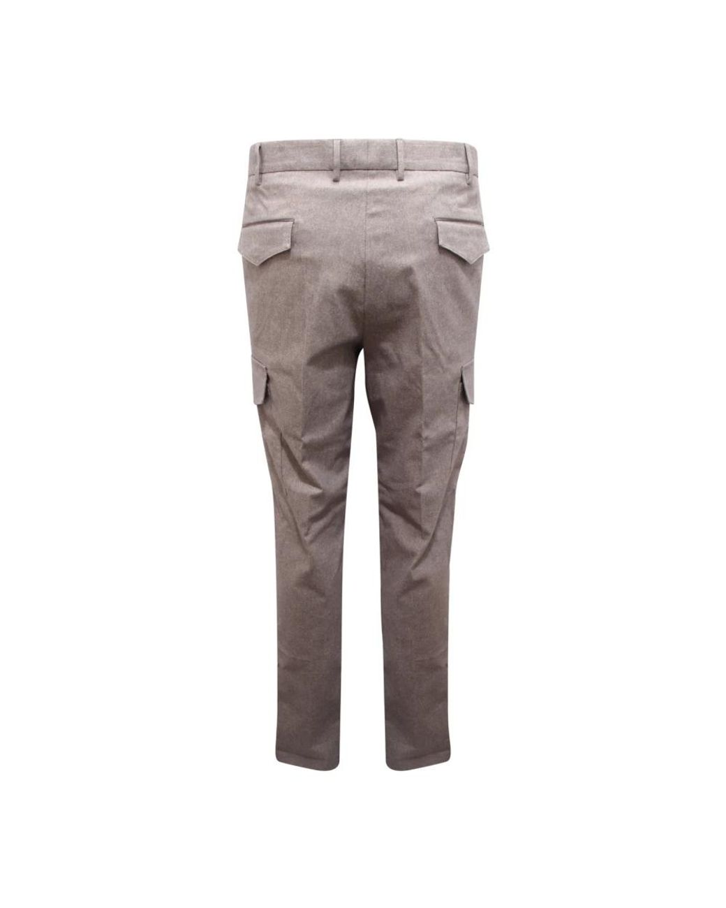 PT01 Gray Slim-Fit Trousers for men