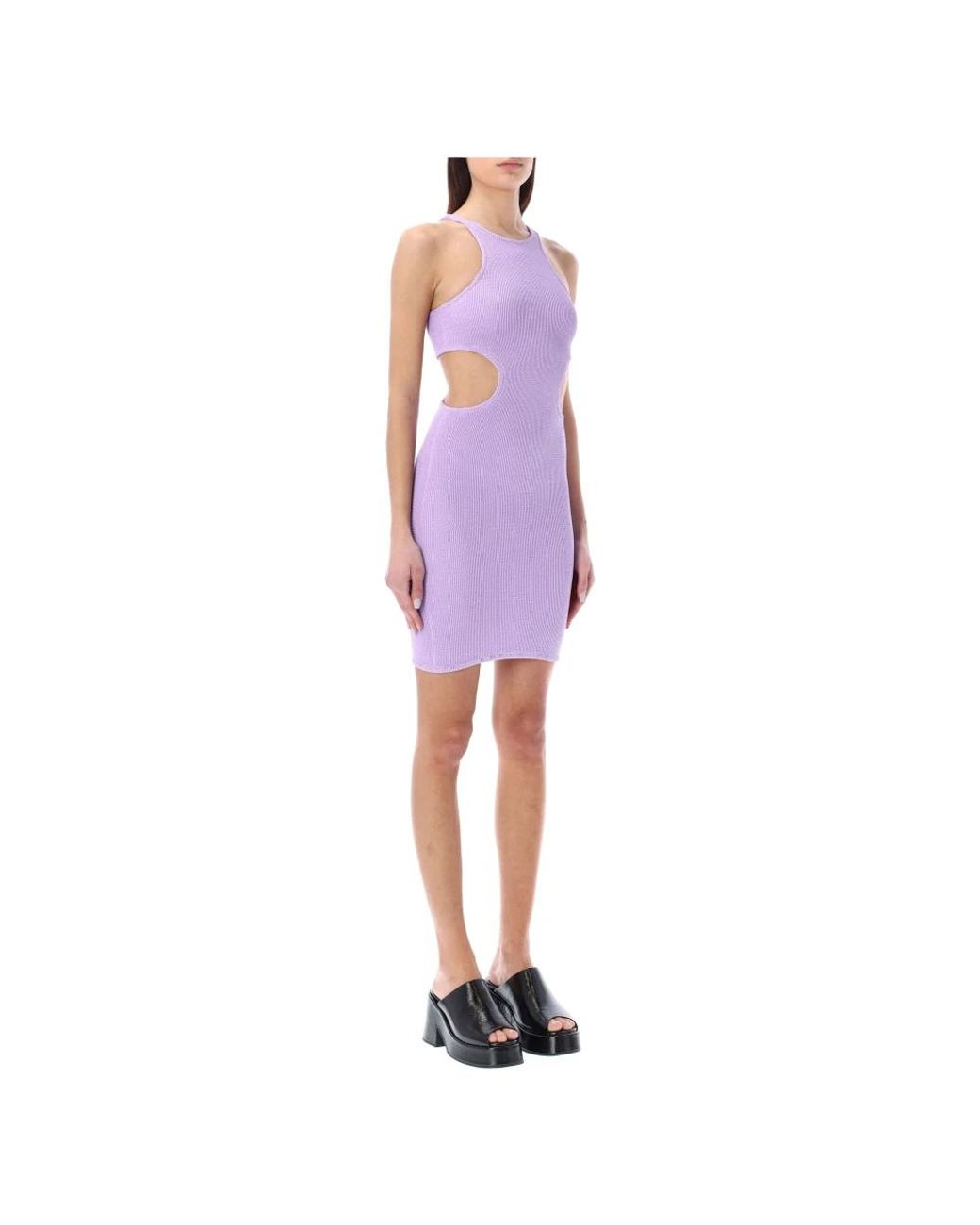 Reina Olga Purple Short Dresses