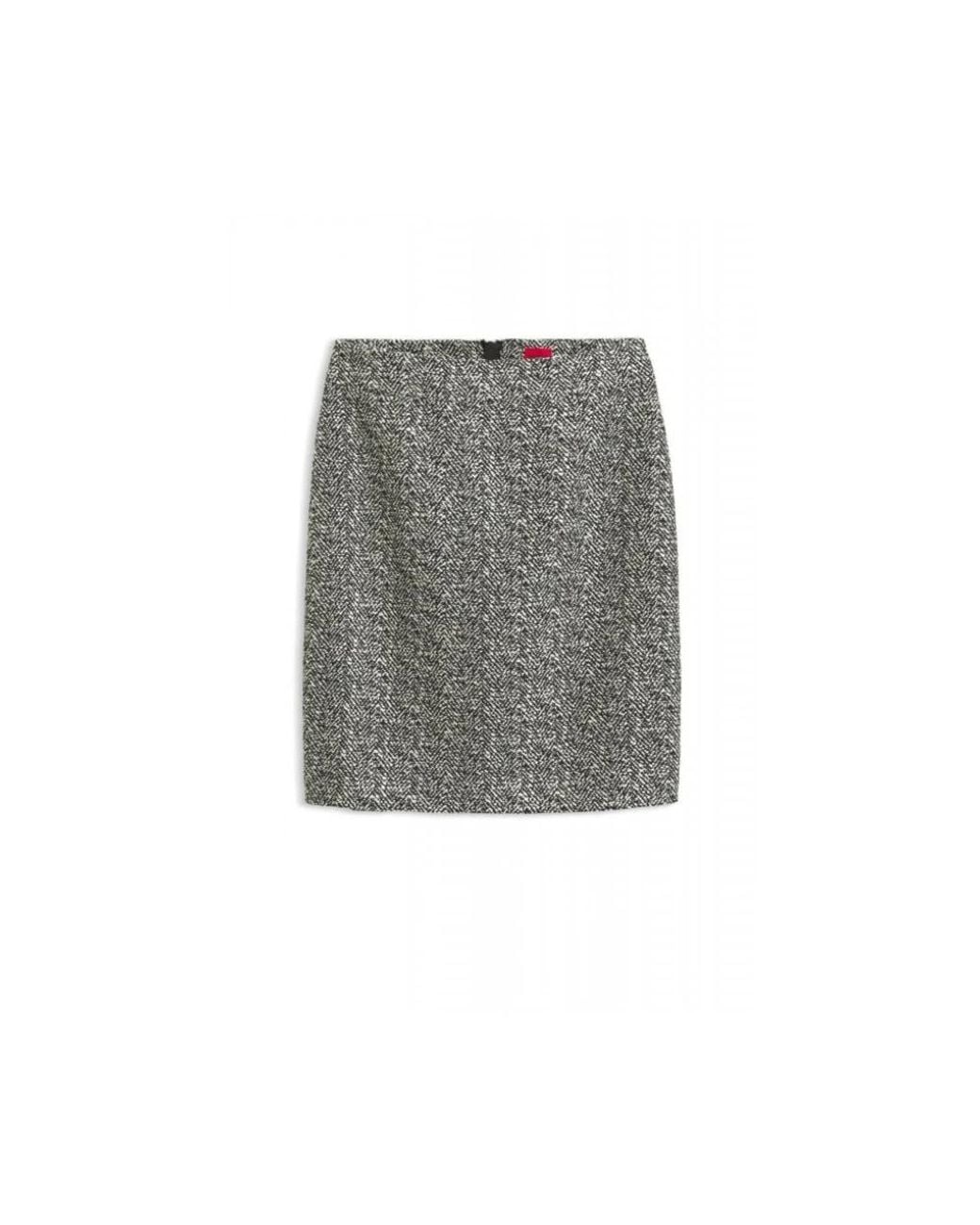 HUGO Gray Short Skirts