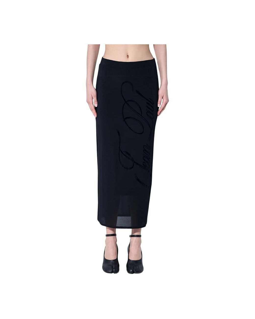 Jean Paul Gaultier Blue Maxi Skirts