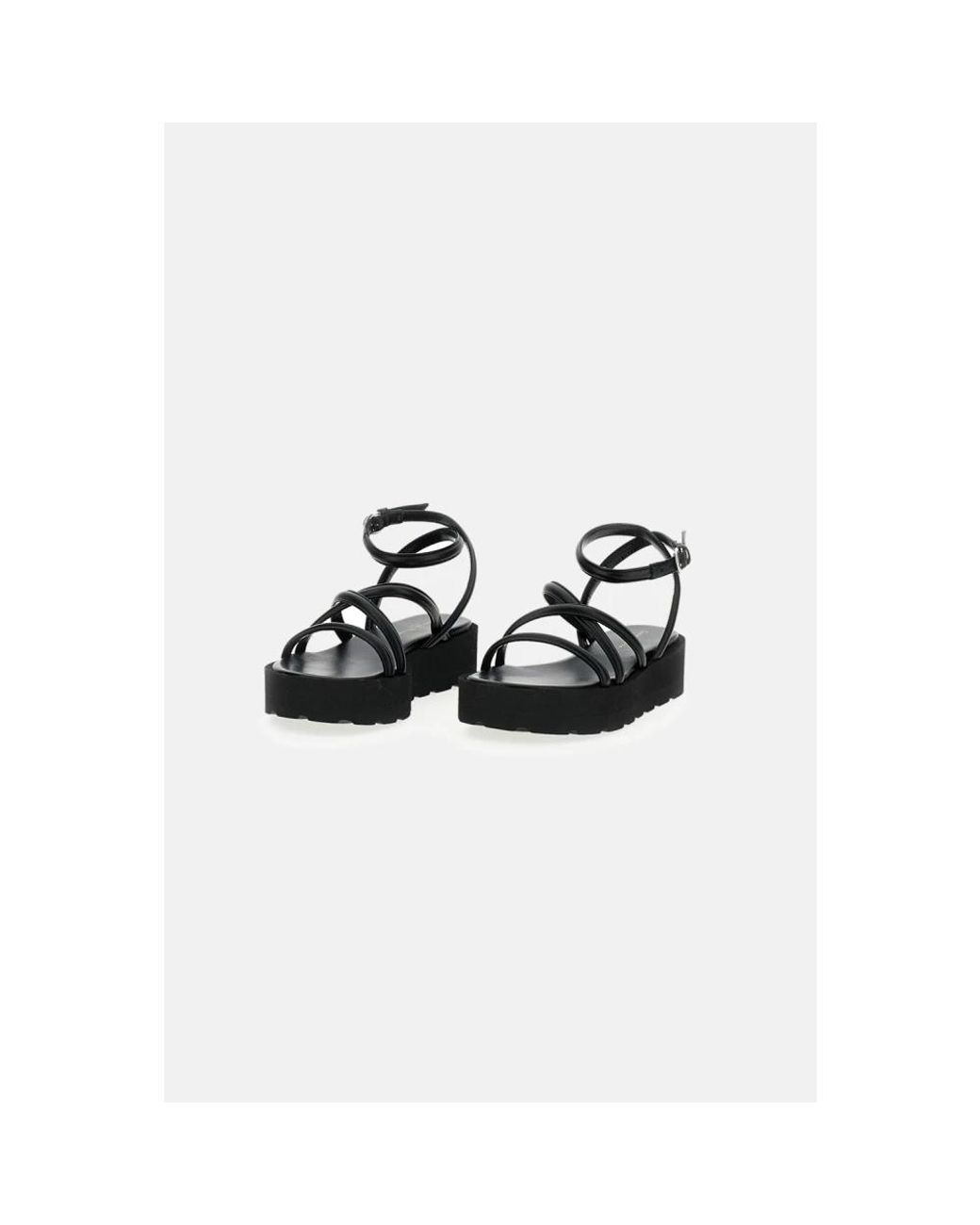 Gianvito Rossi Black Flat Sandals