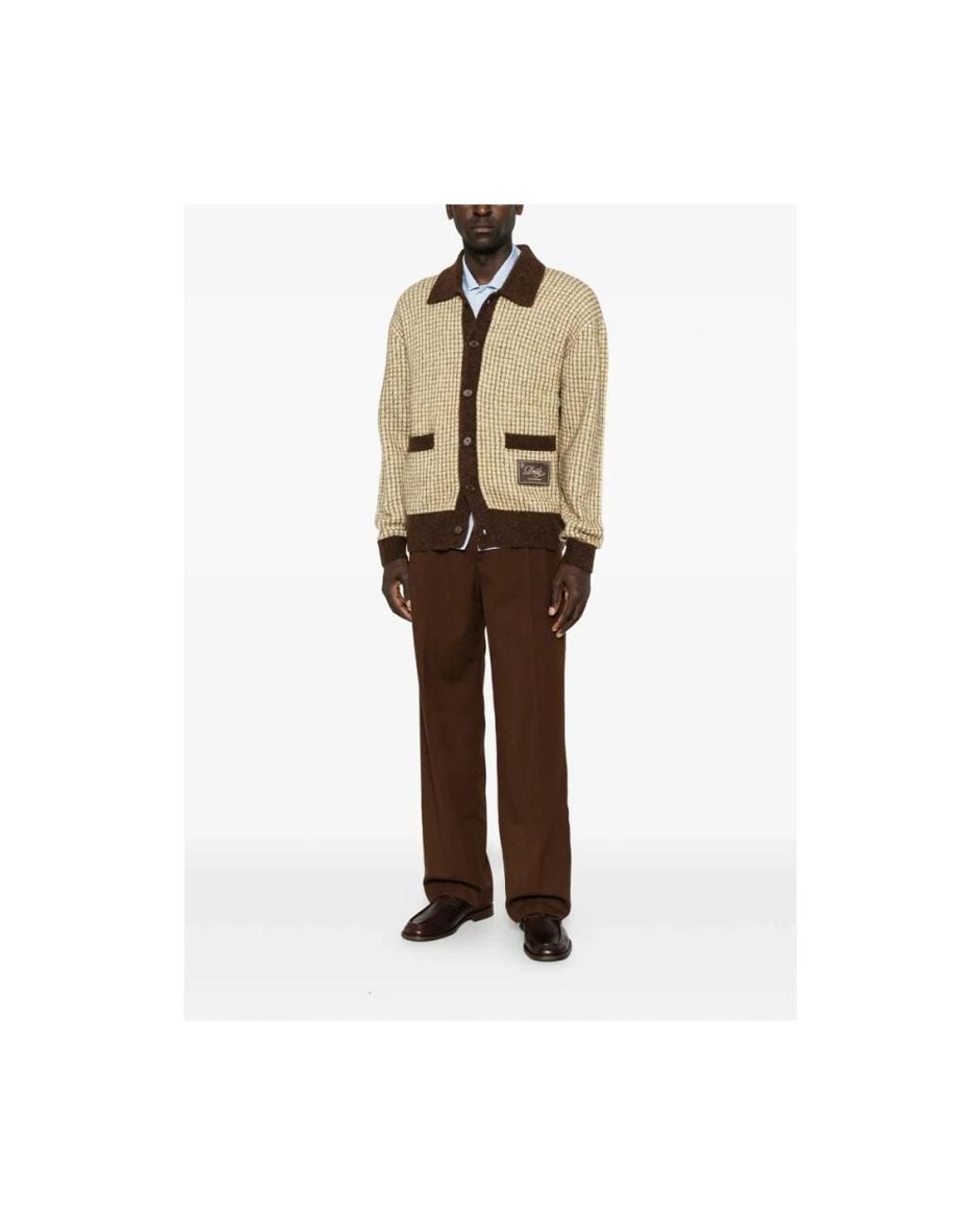 Drole de Monsieur Natural Cardigans for men