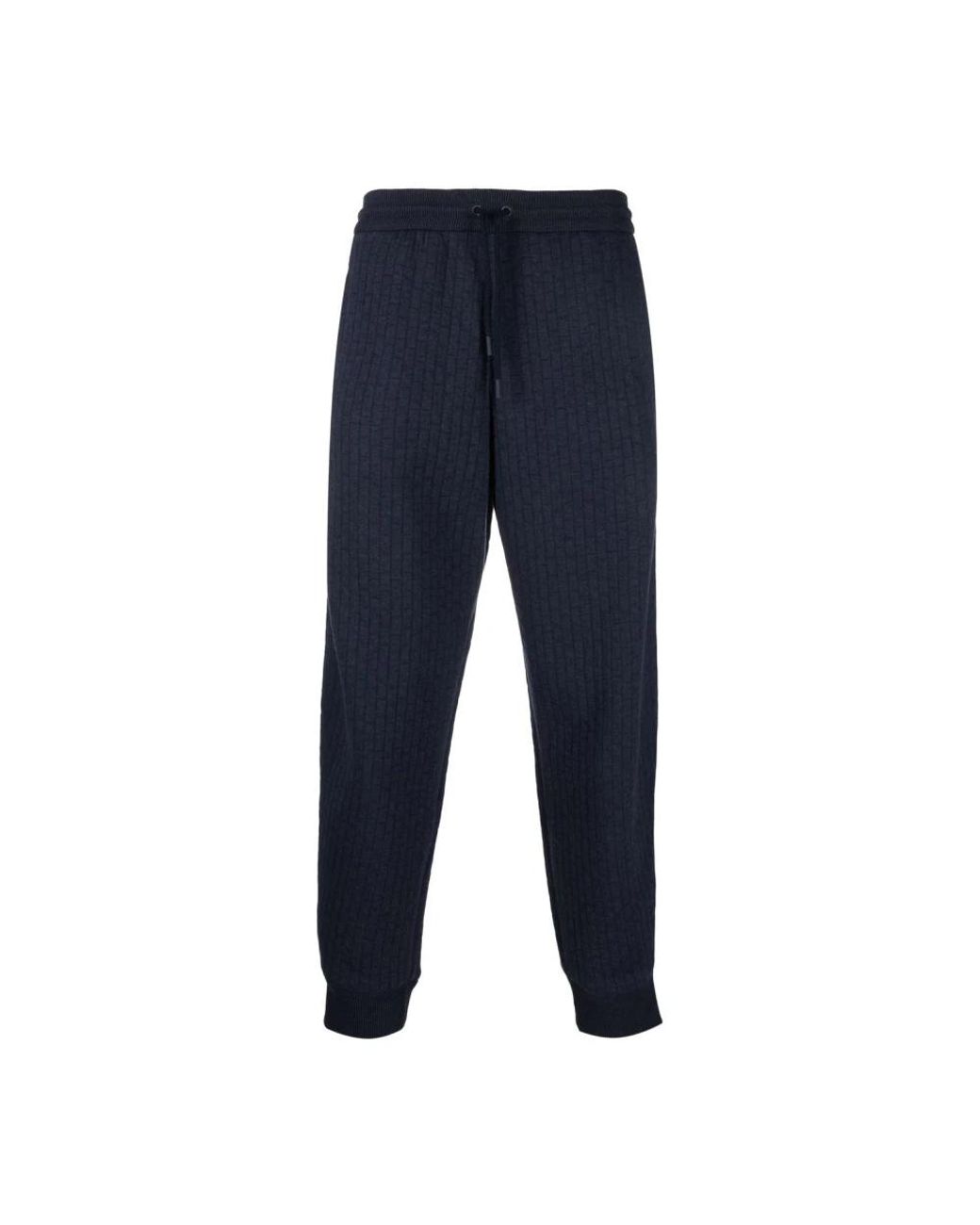 Giorgio Armani Broeken ,Blauw ,Katoen Elegant Blauwe Broek in het Blue voor heren