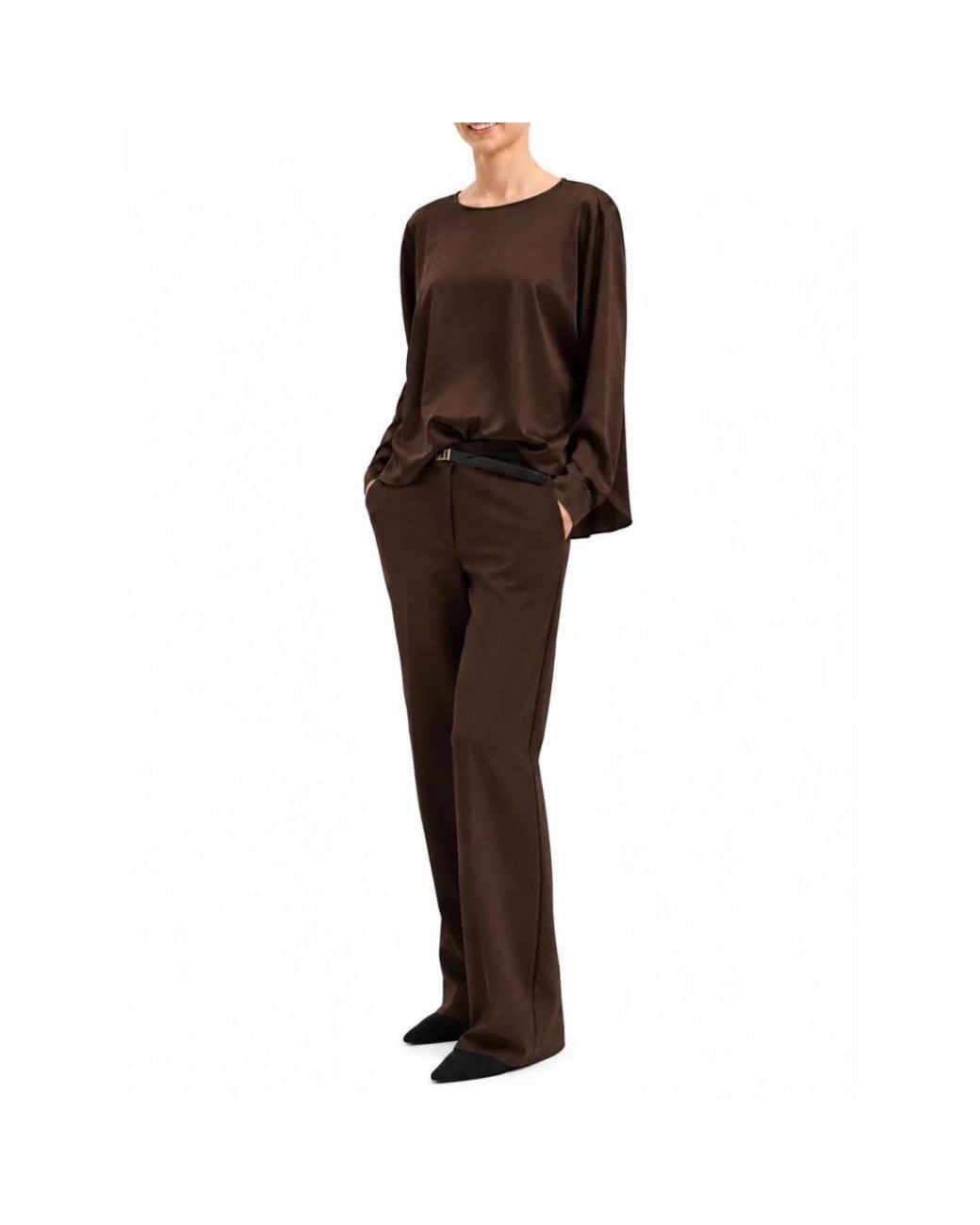 Blouses Marella de color Brown