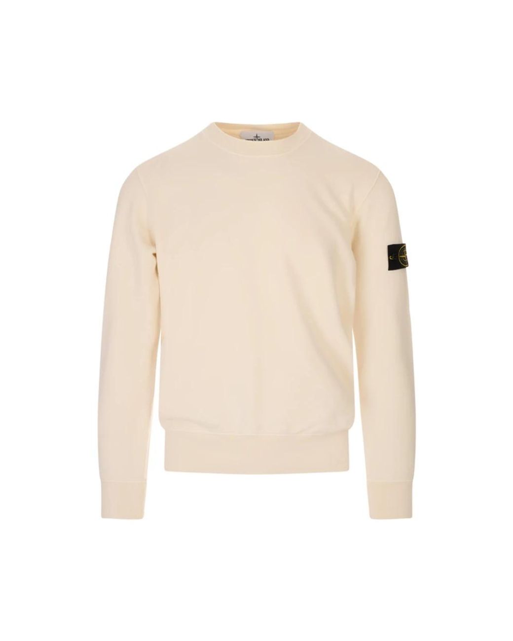 Stone Island White Sweatshirts for men