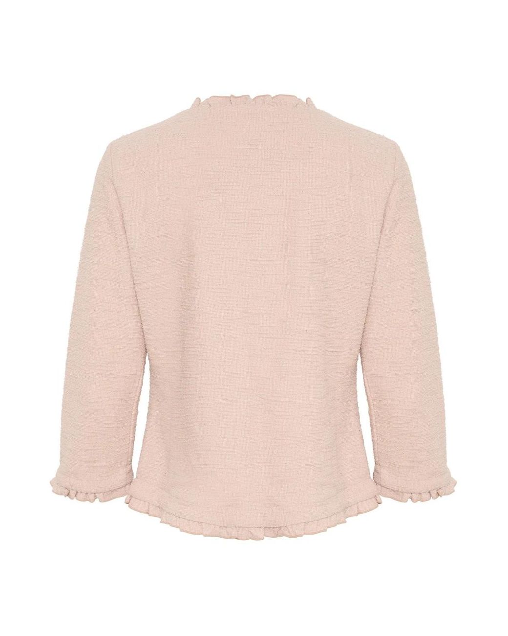 Cardigans Cream de color Pink