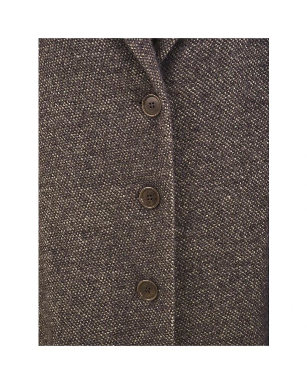 Aspesi Brown Single-Breasted Coats