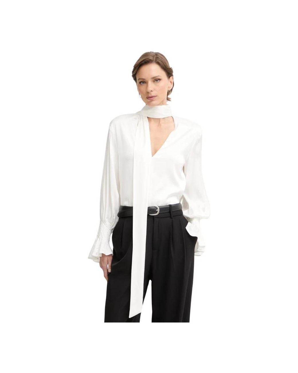 Silvian Heach Salis Blouse in het White