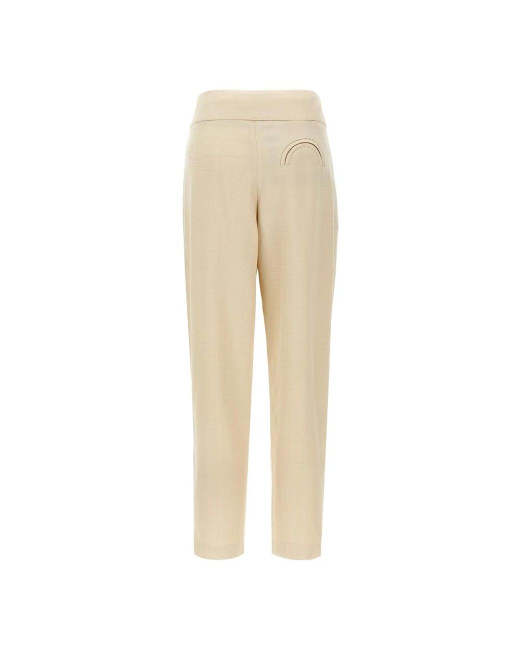 Blazé Milano Natural Straight Trousers