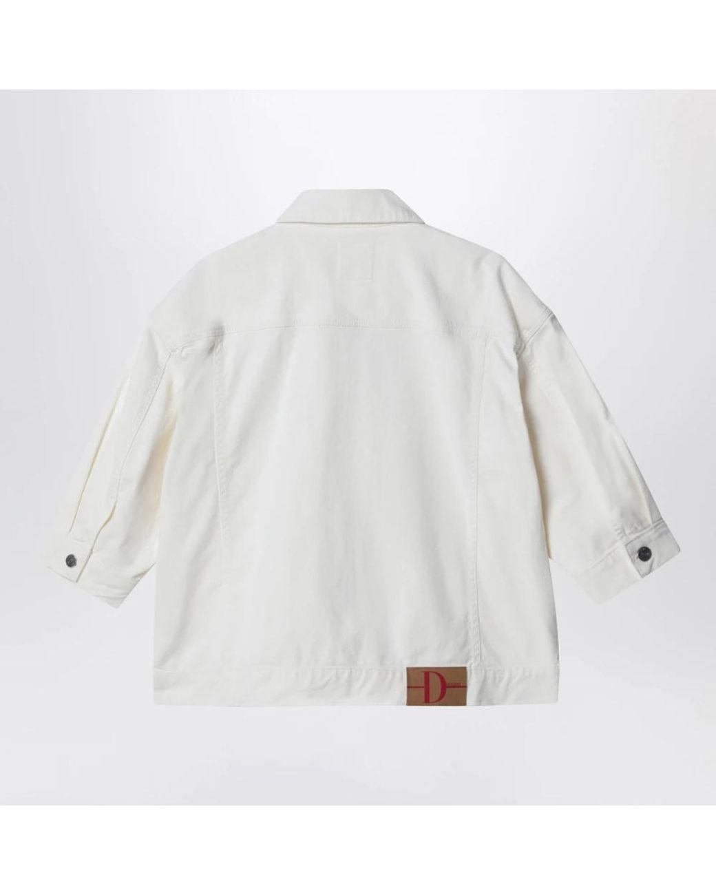 Douuod Woman White Denim Jackets