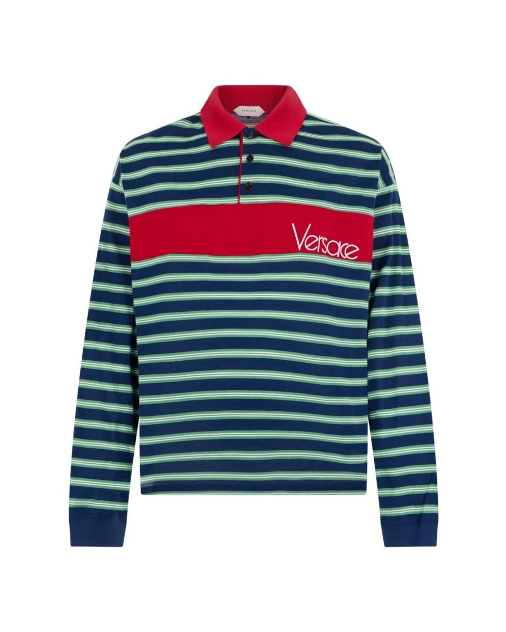 Versace Green Polo Shirts for men