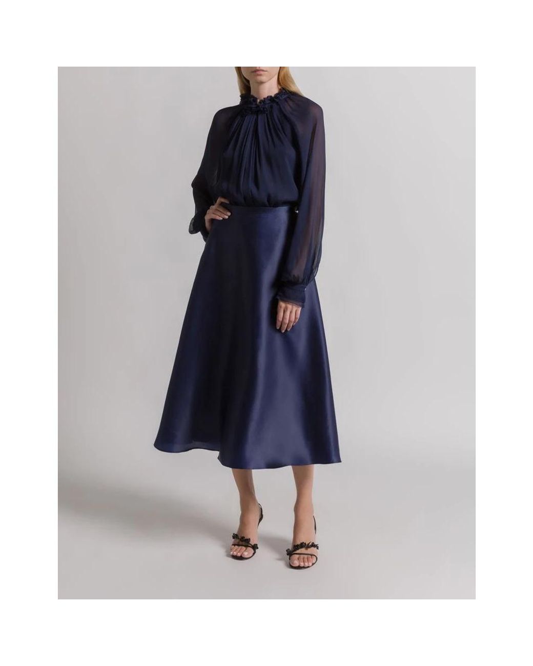 Blouses Alberta Ferretti en coloris Blue
