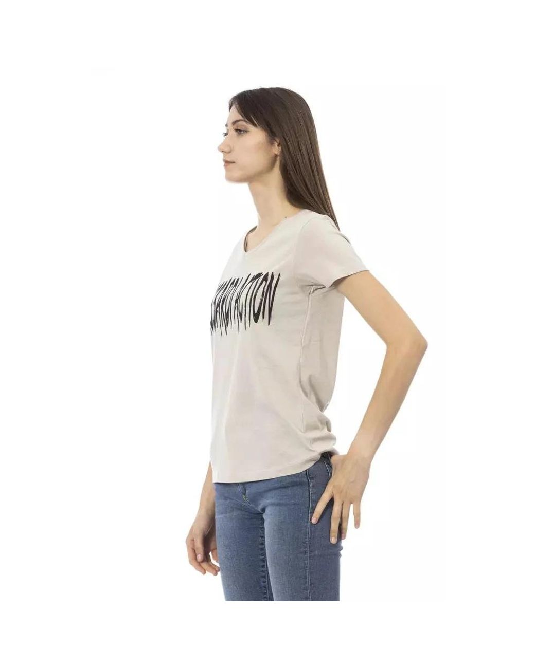 Trussardi Natural T-Shirts