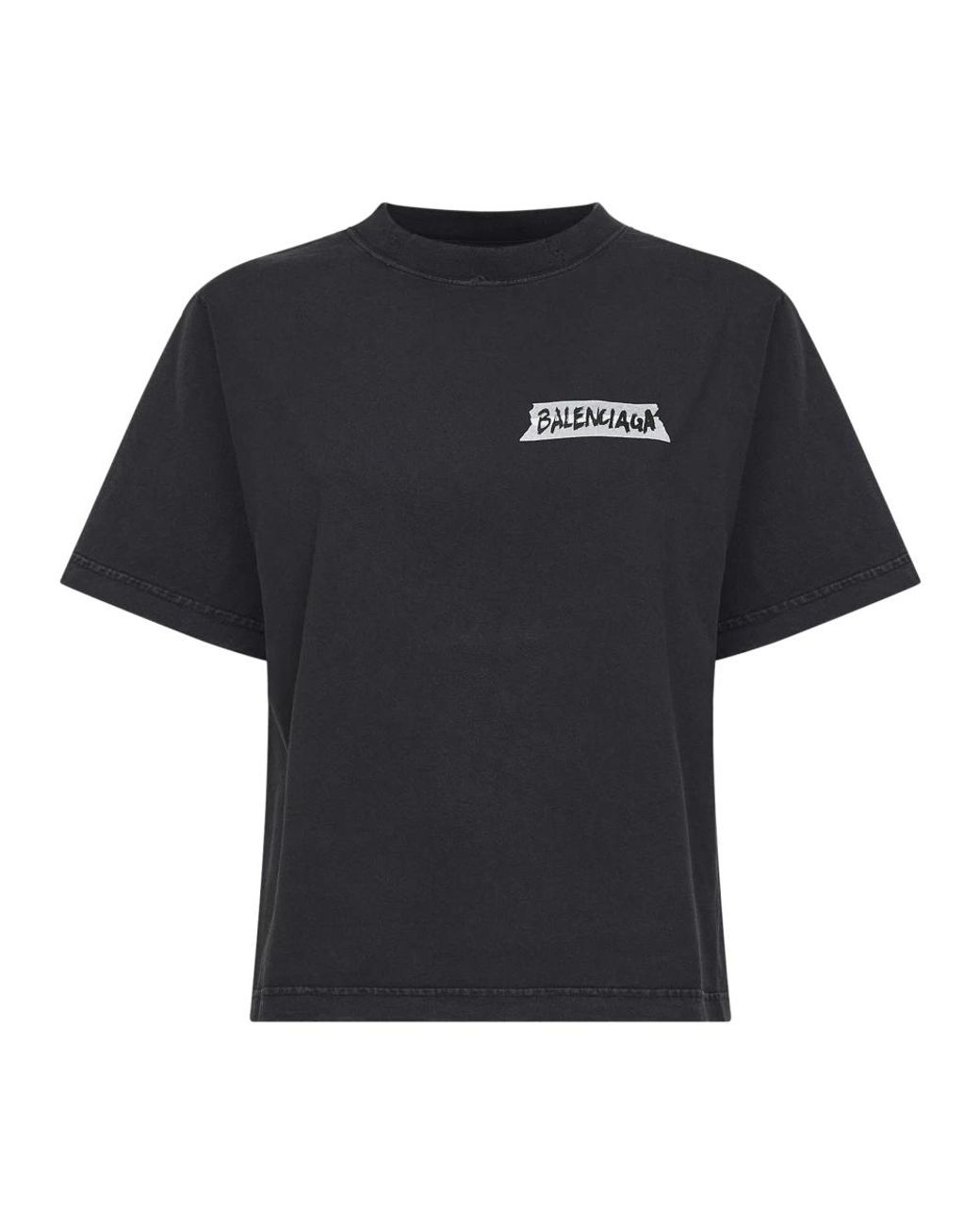 Balenciaga Black T-Shirts