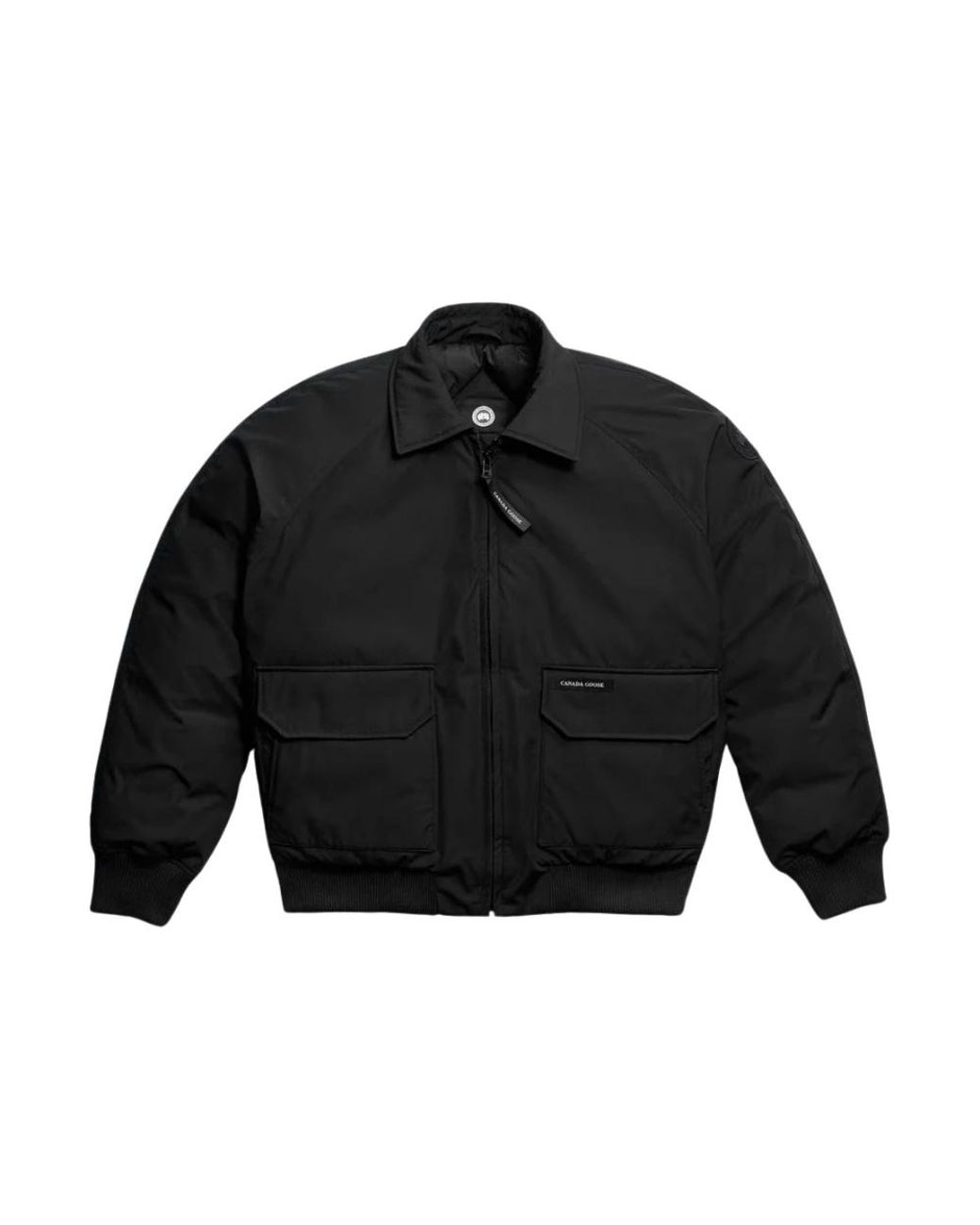 Canada Goose Black Bomber Jackets for men