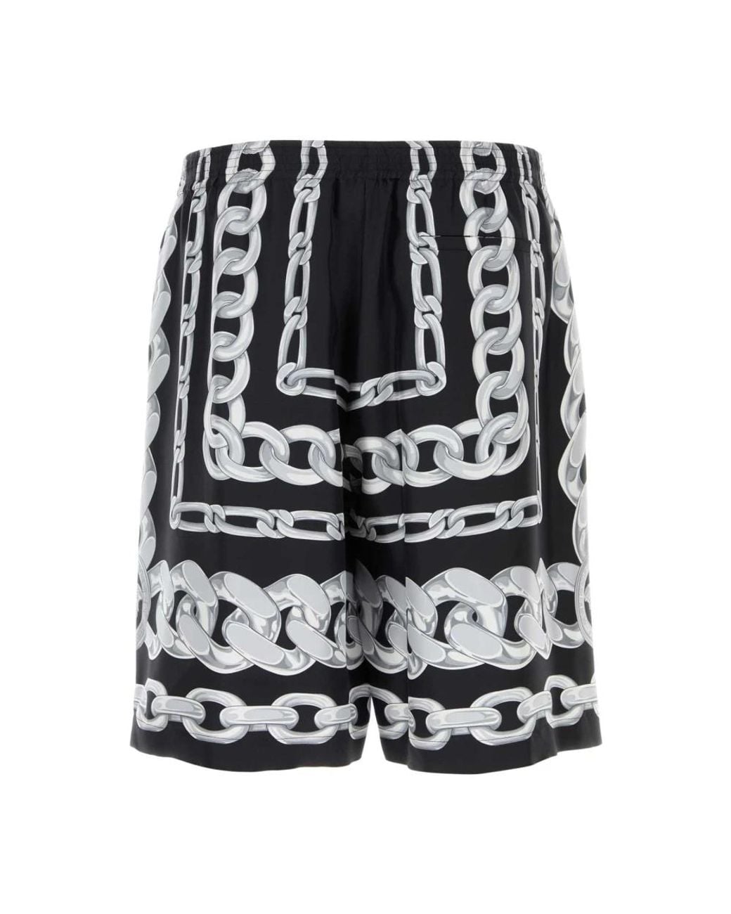 Versace Black Casual Shorts for men