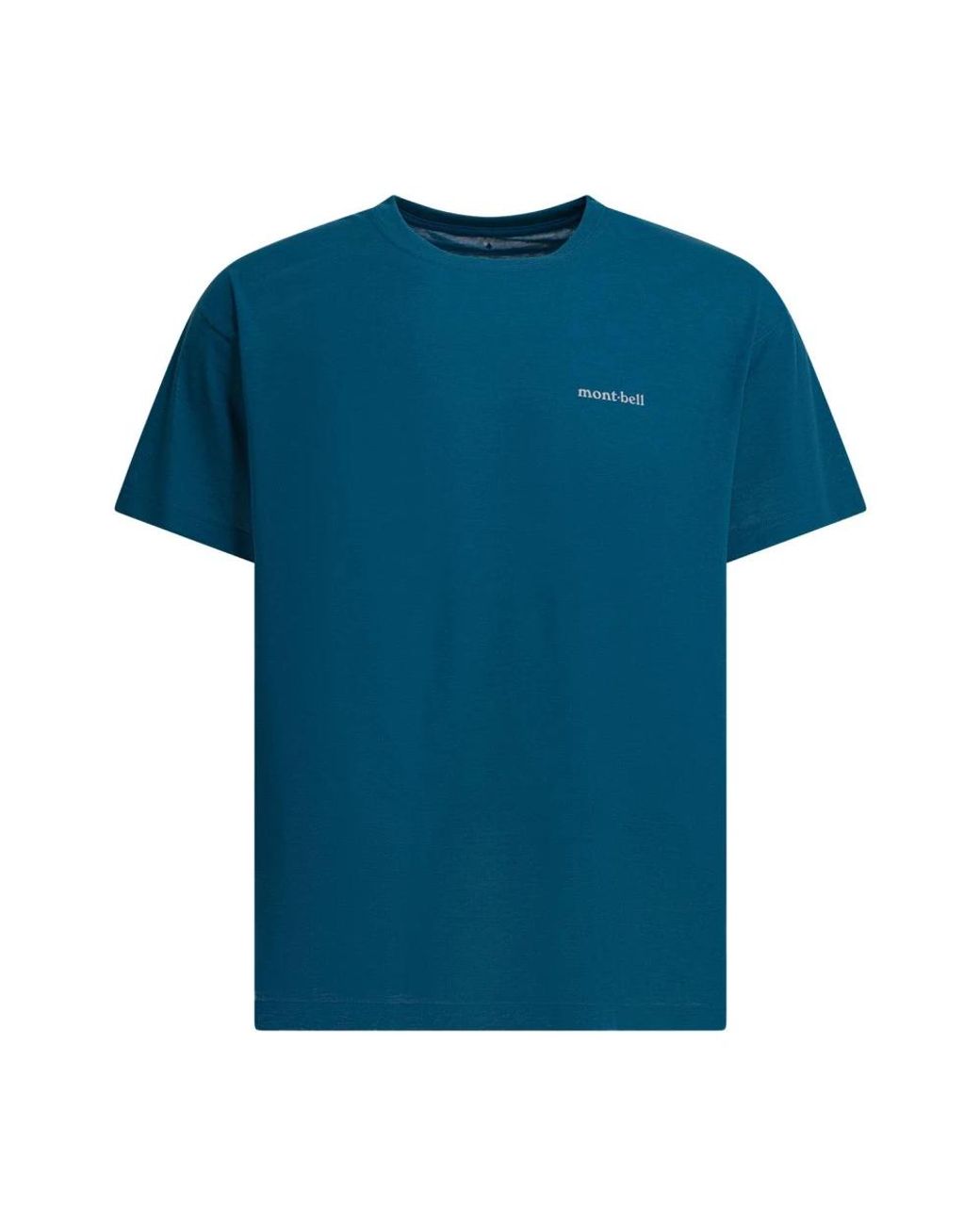 Montbell Wickron T One Point Logo in het Blue voor heren