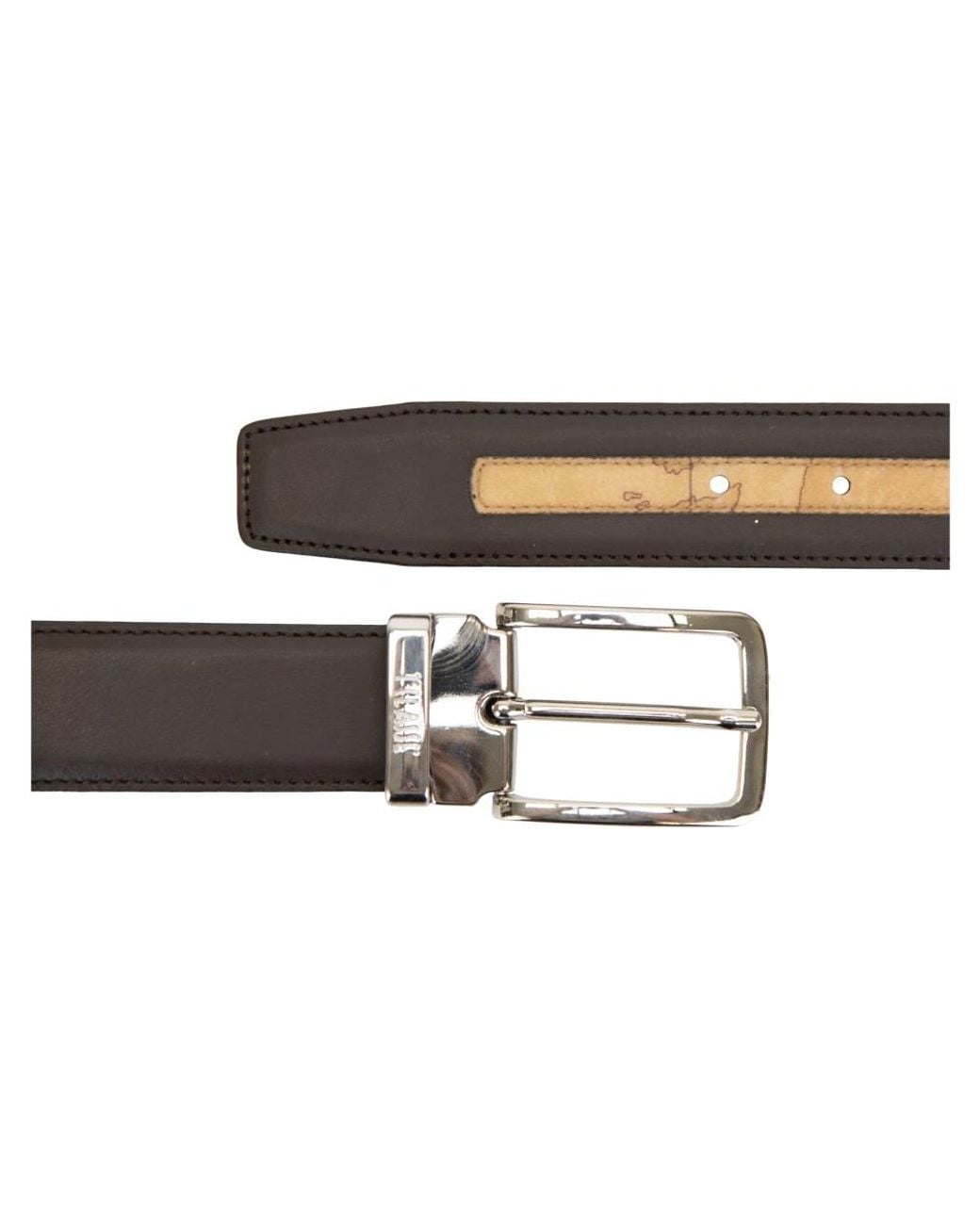 Alviero Martini 1A Classe Brown Belts for men