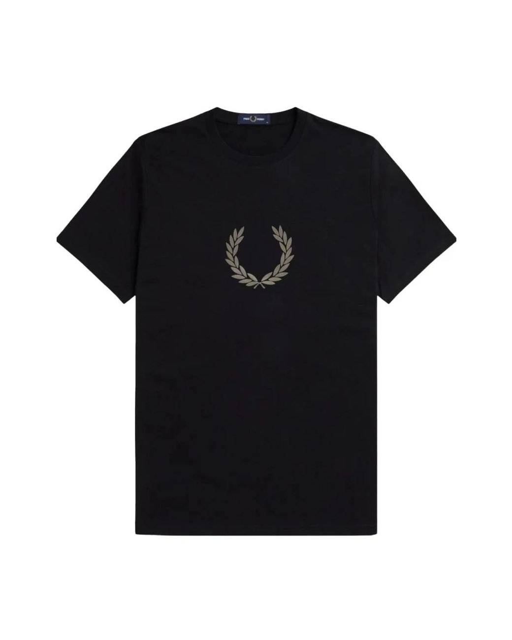 T-Shirts Fred Perry de hombre de color Black