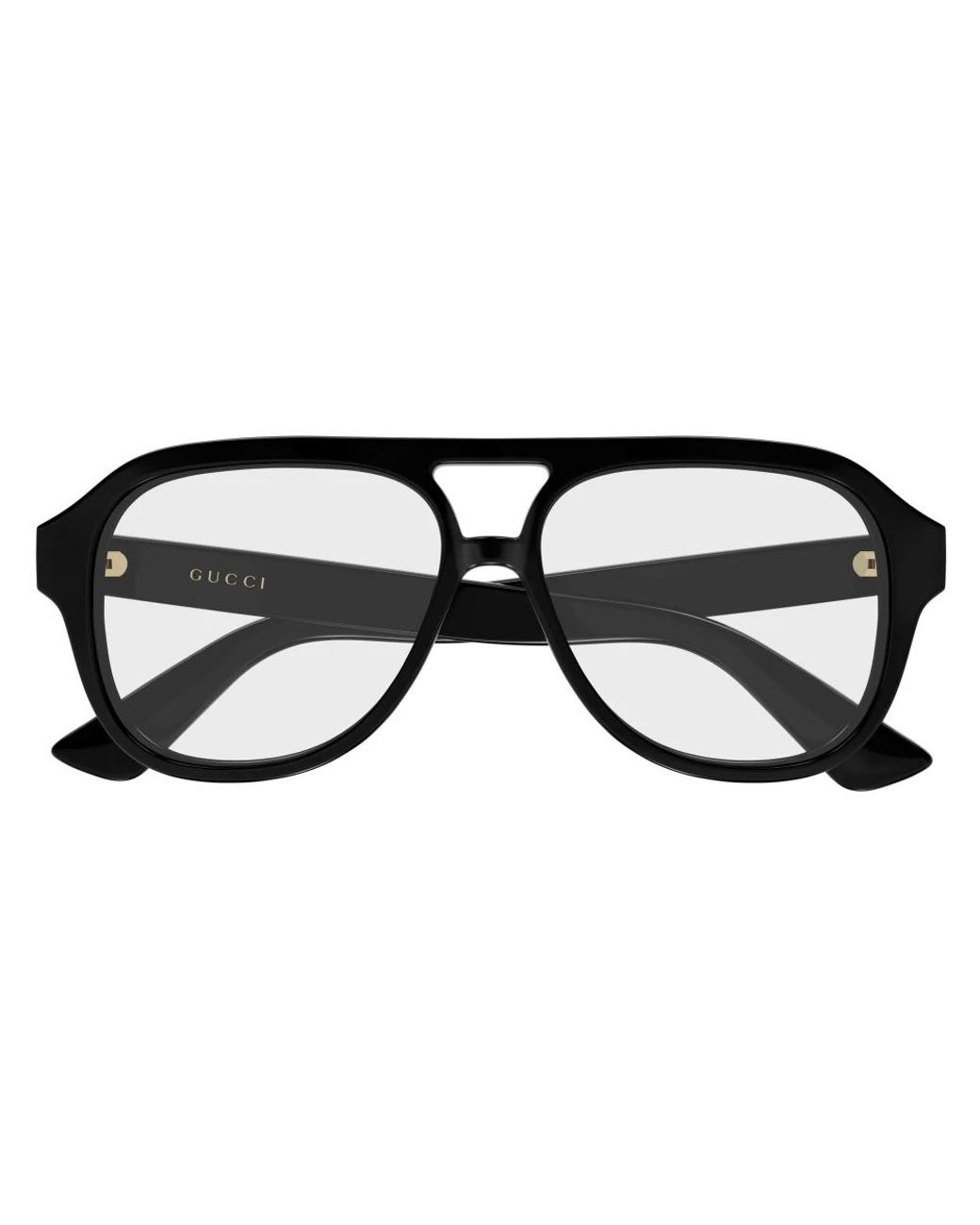 Gucci Black Navigator Optical Frame