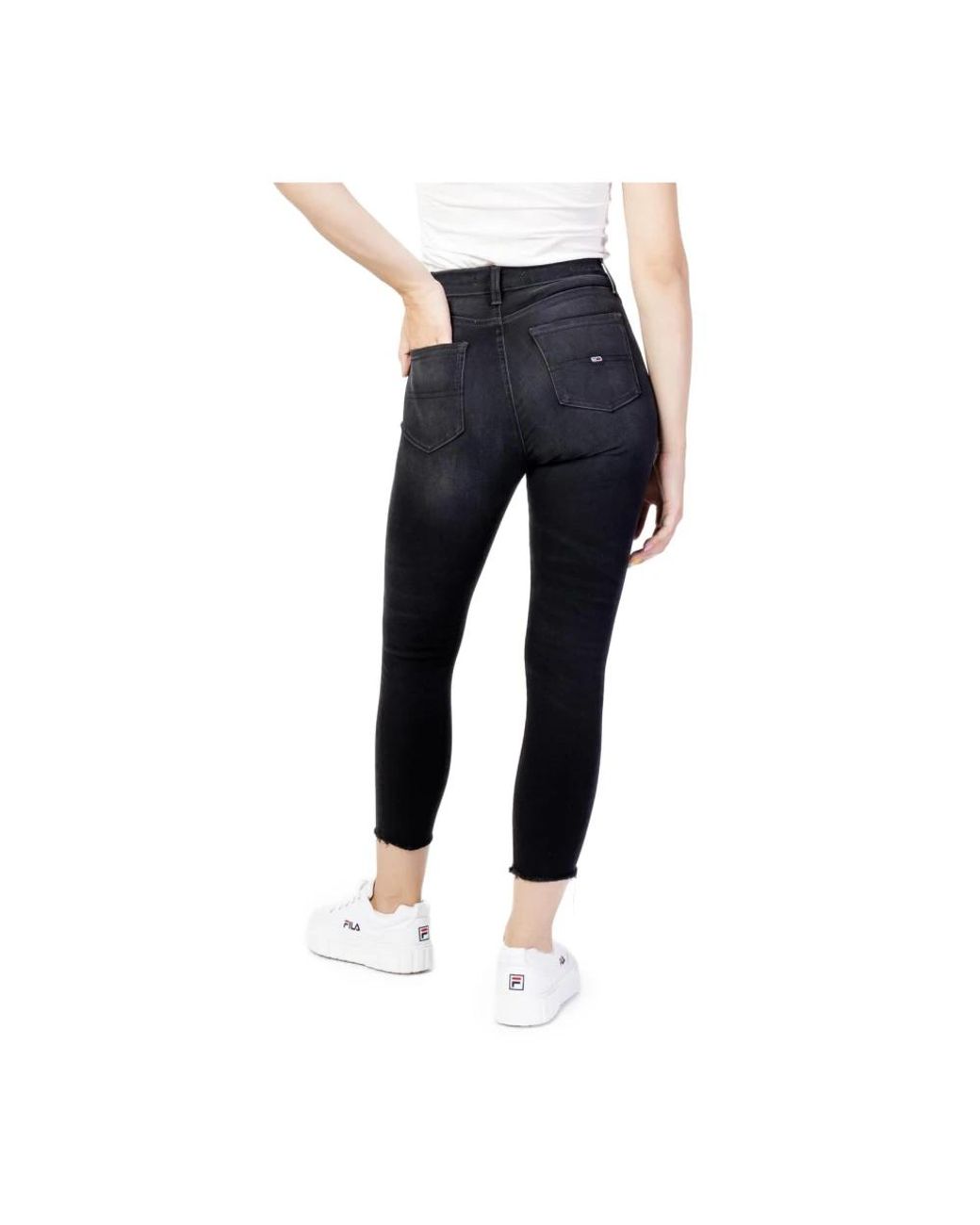 Tommy Hilfiger Blue Cropped Jeans