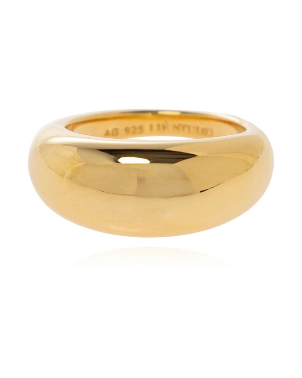 Rings LIE STUDIO en coloris Metallic